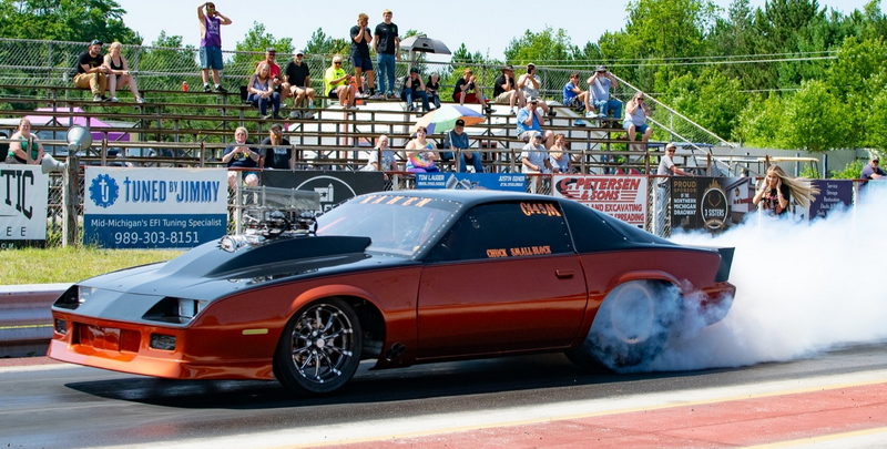 chuck small block Northern Michigan Dragway, Bear Lake